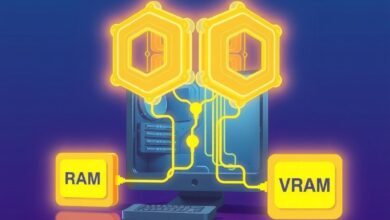 هوش مصنوعی لوکال برای کامپیوتر، راهنمای انتخاب RAM و VRAM دانلود