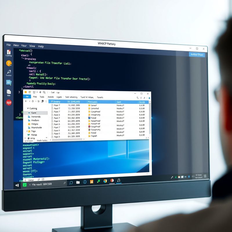 WinSCP screenshot