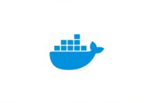 لوگوی رسمی داکر (Docker) - ابزار مدیریت و کانتینرسازی نرم‌افزار