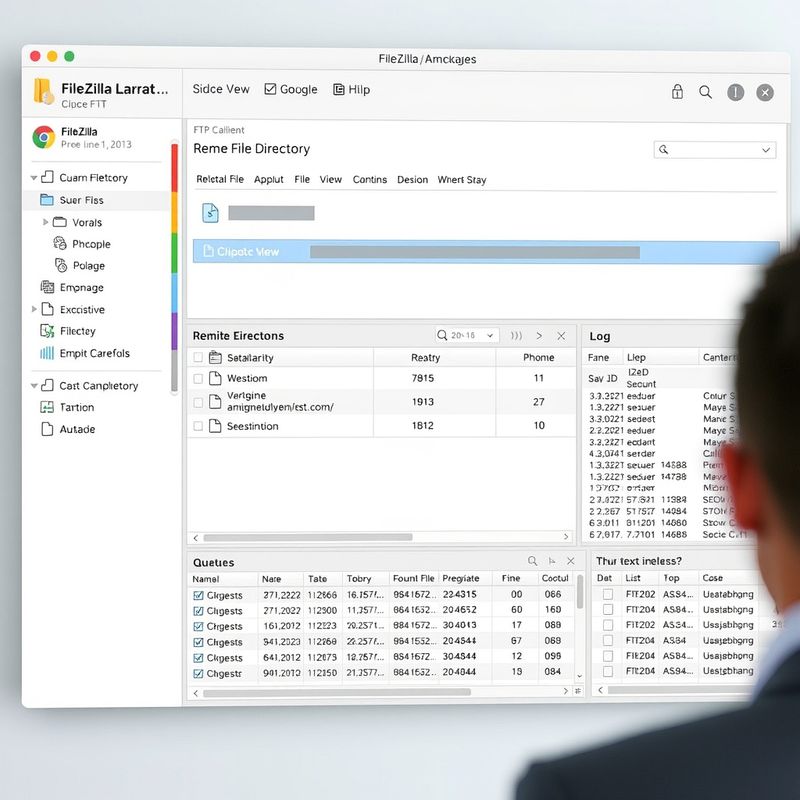 FileZilla screenshot